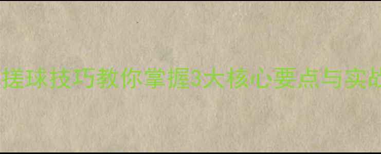 图片 羽毛球搓球技巧教你掌握3大核心要点与实战应用2