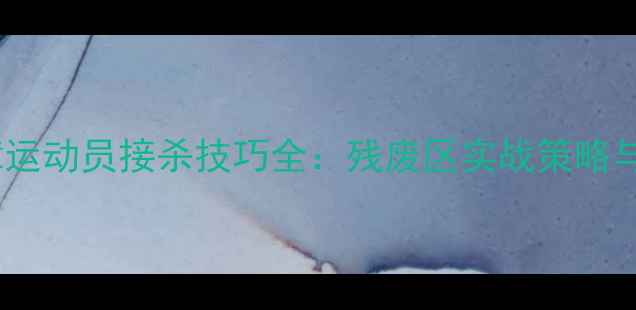 图片 羽毛球残障运动员接杀技巧全：残废区实战策略与训练方法2