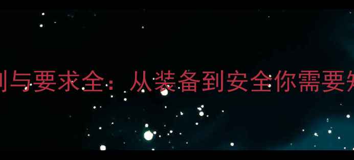 图片 羽毛球比赛规则与要求全：从装备到安全你需要知道的所有事项