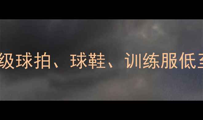 图片 羽毛球清仓大促：正品专业级球拍、球鞋、训练服低至5折！体育爱好者必看指南