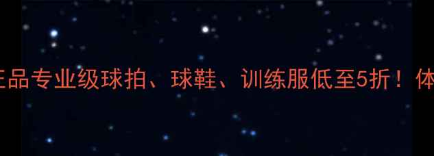 图片 羽毛球清仓大促：正品专业级球拍、球鞋、训练服低至5折！体育爱好者必看指南2
