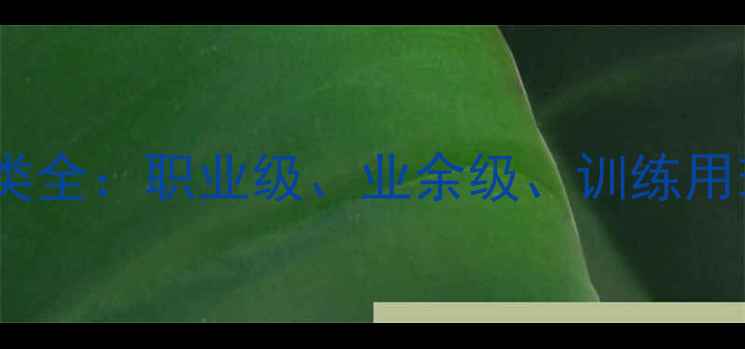 图片 羽毛球种类全：职业级、业余级、训练用球大公开1