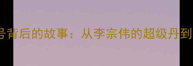 图片 羽毛球经典外号背后的故事：从李宗伟的超级丹到林丹的超级鸡2