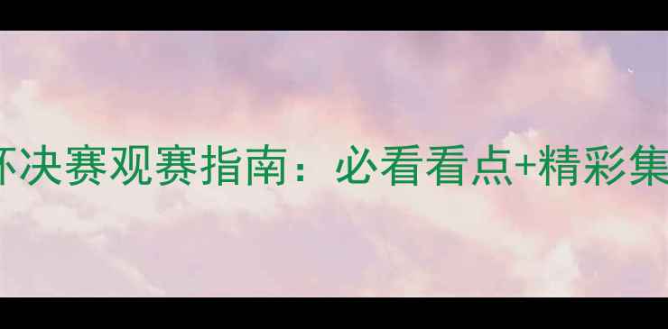 图片 羽毛球苏迪曼杯决赛观赛指南：必看看点+精彩集锦+赛事回顾全