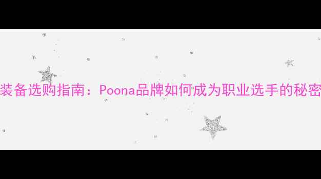 图片 羽毛球装备选购指南：Poona品牌如何成为职业选手的秘密武器？