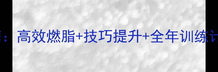 图片 羽毛球锻炼科学指南：高效燃脂+技巧提升+全年训练计划（附动作图解）1