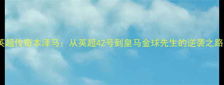 图片 英超传奇本泽马：从英超42号到皇马金球先生的逆袭之路1