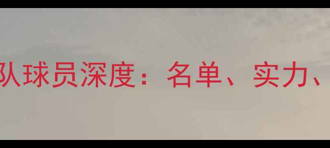 图片 赛季美国WNBA球队球员深度：名单、实力、伤病及未来展望