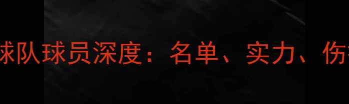 图片 赛季美国WNBA球队球员深度：名单、实力、伤病及未来展望1