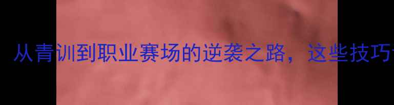 图片 马特奥球员养成记：从青训到职业赛场的逆袭之路，这些技巧让你快速进阶！🏆2