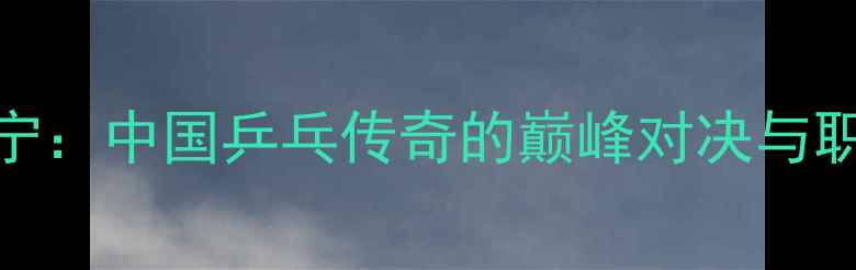 图片 马龙VS丁宁：中国乒乓传奇的巅峰对决与职业生涯全