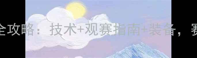 图片 🏎️GT3赛车比赛全攻略：技术+观赛指南+装备，赛道狂飙全记录！1