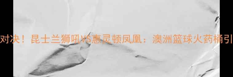 图片 🔥NBL巅峰对决！昆士兰狮吼VS惠灵顿凤凰：澳洲篮球火药桶引爆今夏🔥1