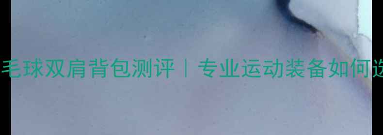 图片 🔥尤尼克斯羽毛球双肩背包测评｜专业运动装备如何选？爆款推荐2