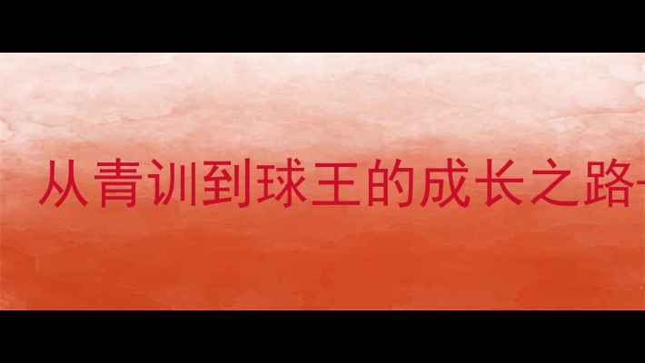 图片 🔥梅西球员全：从青训到球王的成长之路+独家训练法🔥