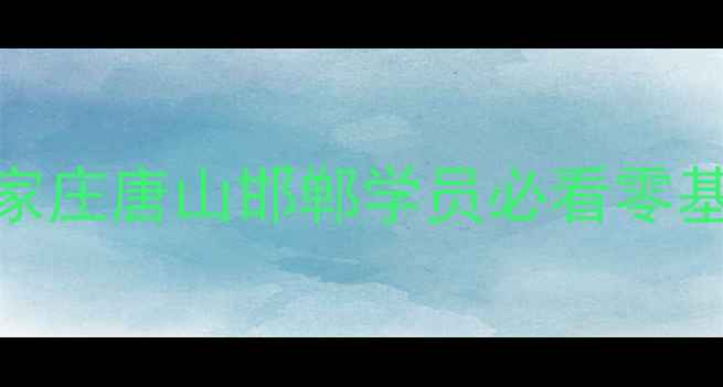 图片 🔥河北青少年羽毛球培训全攻略｜石家庄唐山邯郸学员必看零基础到省队选手的成长路径大公开！🏸