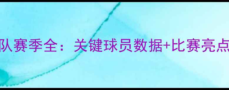图片 🔥湖人队赛季全：关键球员数据+比赛亮点复盘📊