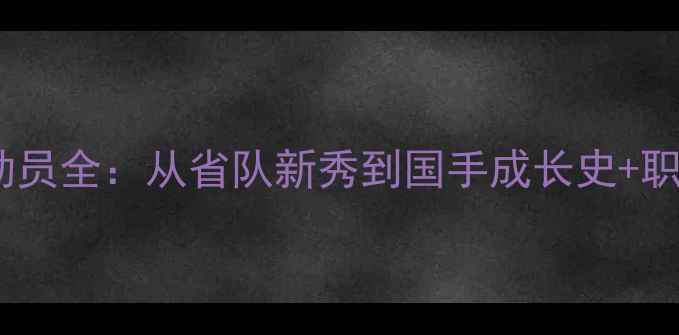 图片 🔥王琳羽毛球运动员全：从省队新秀到国手成长史+职业经历大公开！2